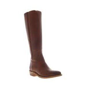 Frye Women's Billy Brown Leather Knee-High Boots